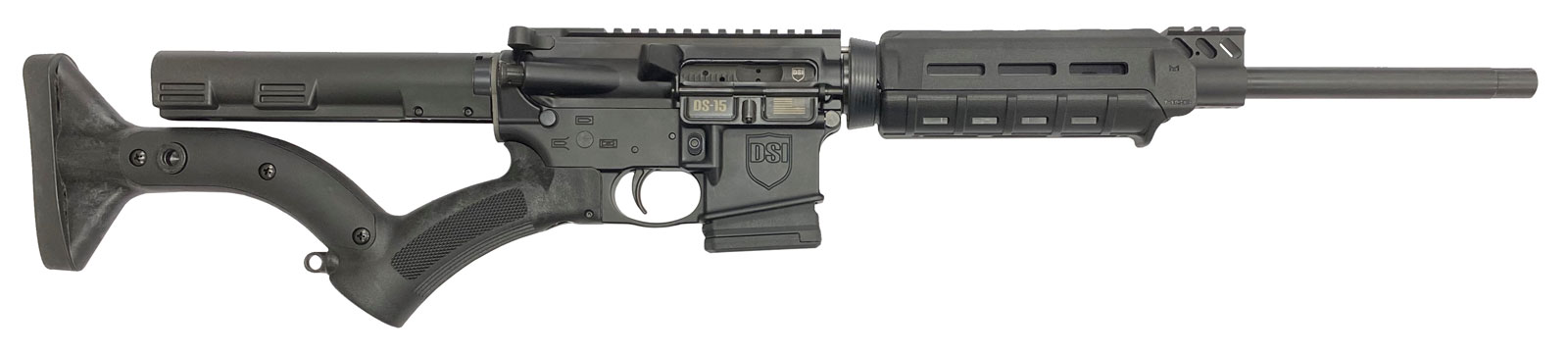 Dark Storm DS-15 MOE Featureless 5.56 Rifle Black DS15-MOE-FL5-BLK