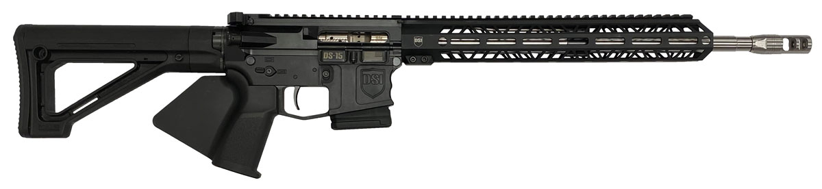 Dark Storm DS-15 Lightning (CA) Featureless 5.56 Rifle Black DS15-LGT ...