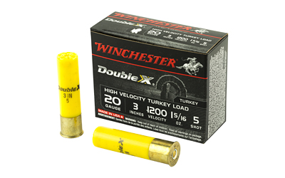Winchester Double X 20GA 3" #5 Turkey Load