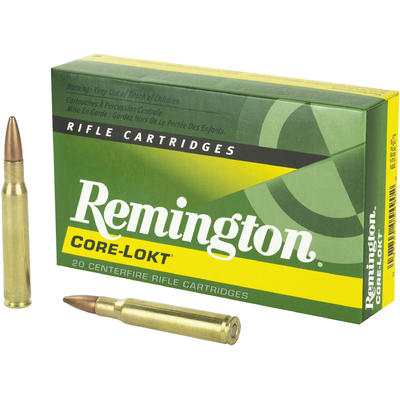 Remington Core-Lokt 30-06 180gr Pointed Soft Point 20 Rounds