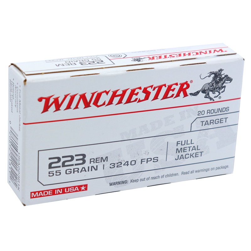 Winchester .223 FMJ 55gr