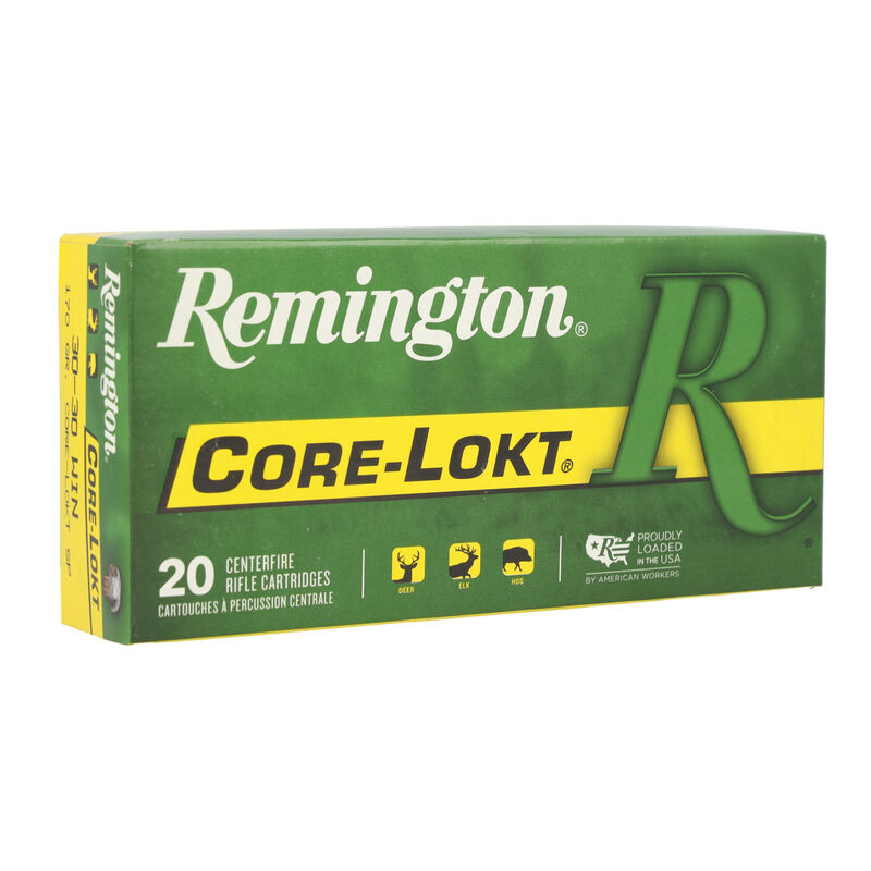 Remington Core-Lokt 30-30 150gr Soft Point 20 Rounds