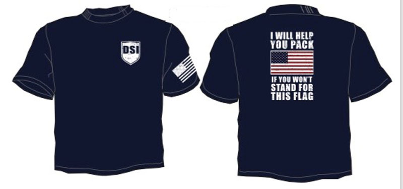 t shirt i stand for the flag