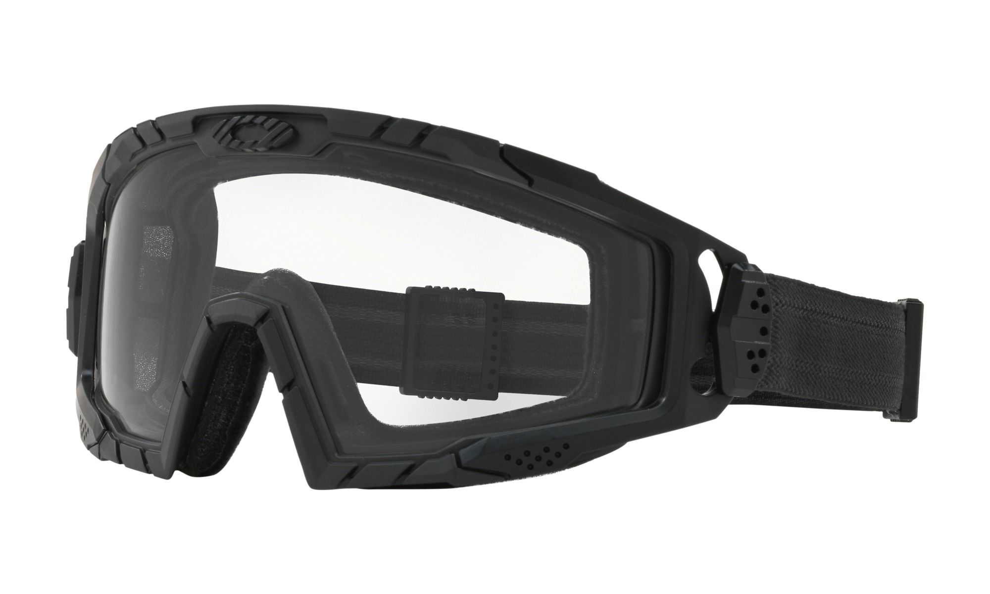 Oakley Si Ballistic Goggle Array Matte Black Grey Clear Oo7035 03 Oo7035 03
