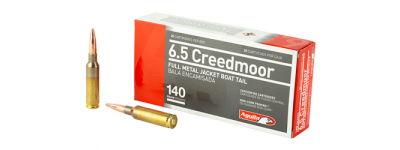 Aguila 6.5 Creedmoor 140gr FMJBT