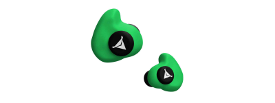 Decibullz Custom Molded Earplugz Green