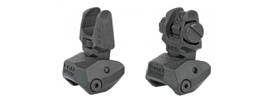 FAB Defense Folding Back-Up Sights Black