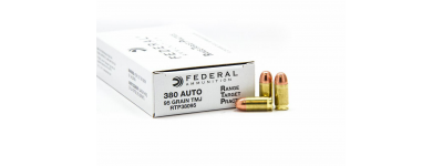 Federal 380 95gr RTP FMJ