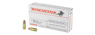 Winchester 9mm 147gr JHP USA9JHP2