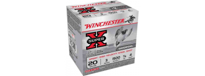 Winchester Super-X 20ga 3" Super-X Waterfowl 7/8oz #4