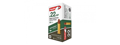 Aguila Supermax .22LR Hollow Point 30gr