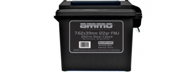 Ammo Incorporated 7.62x39 122gr FMJ Steel Case 250 Rnd