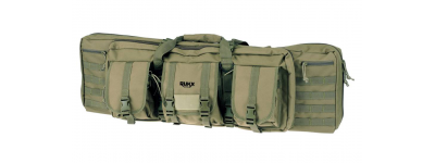 ATI Tactical RUKX 42" Tactical Double Rifle Case with Mag Pouches Green