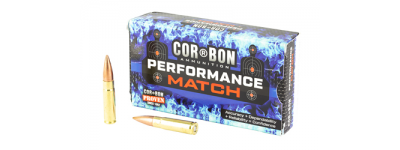 Cor-Bon 300 Blackout 150gr FMJ Ammo 20 Rnd