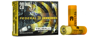 Federal Premium Vital Shok Truball 12 Gauge Deep Penetrator Rifled Slug 2 3/4" 5 Rds