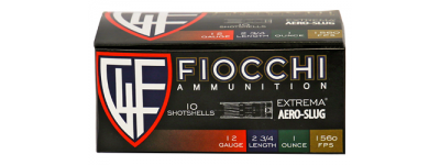 Fiocchi Defense Dynamics 12ga 2.75" Aero Slug Ammo 10 Rnd