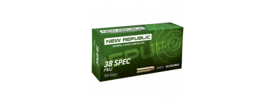 New Republic 38 Spec FMJ 158gr 50 rnds Ammo