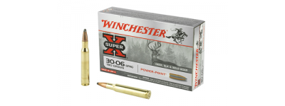 Winchester .30-06 Springfield 180gr Power Point Ammo 20 Rnd