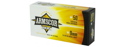 Armscor 9mm 147gr Subsonic 50 Rnd