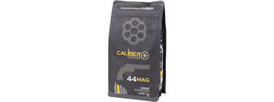 Caliber Coffee 44 Mag Medium/Dark Roast Whole Bean Espresso 12oz