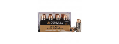 Federal Hydra-Shok .380 ACP 99gr JHP Ammo 20 Rnd