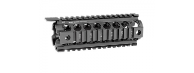 Midwest Industries Faram Gen2 Two Piece Drop-In Handguard Black Carbine Length