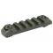 BCM Gunfighter M-LOK Aluminum Rail Section 3 Slots Black